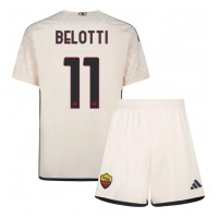 AS Roma Andrea Belotti #11 Gostujuci Dres za djecu 2023-24 Kratak Rukav (+ Kratke hlače)